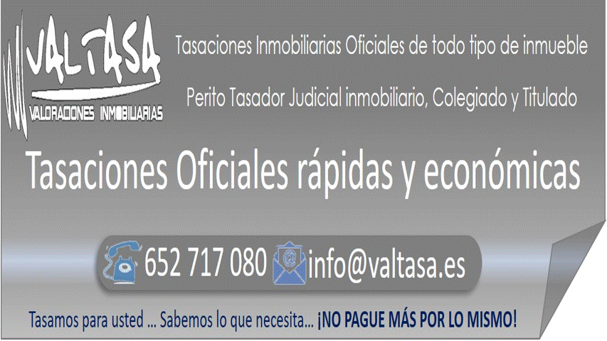 Valtasa Tasaciones Oficiales en Zaragoza